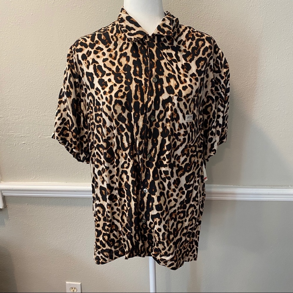 Denim & Supply Ralph Lauren Cheetah Print Shirt